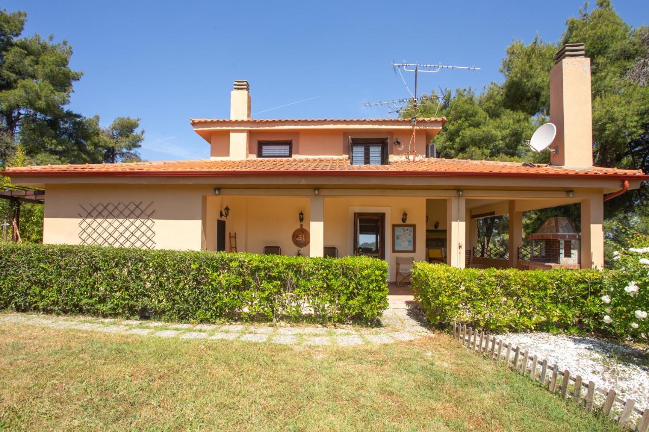 Residence On The Hill Near The Sea Siviri Exterior foto